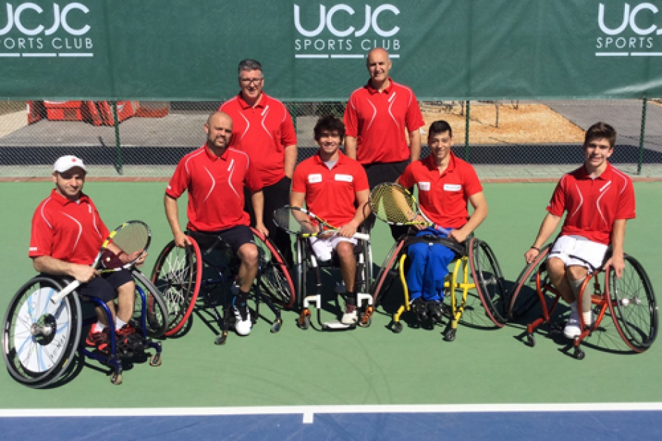 La Seleccin Espaola Mapfre de tenis en silla se concentra en Madrid 