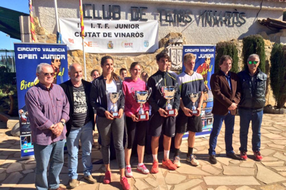 Carlos Taberner y Cristina Bucsa se llevan el internacional jnior de Vinaroz