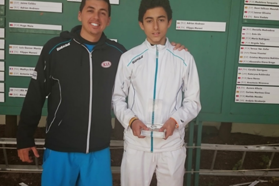 Final de Nicols lvarez Varona en la Taa Maia Jovem infantil en Portugal