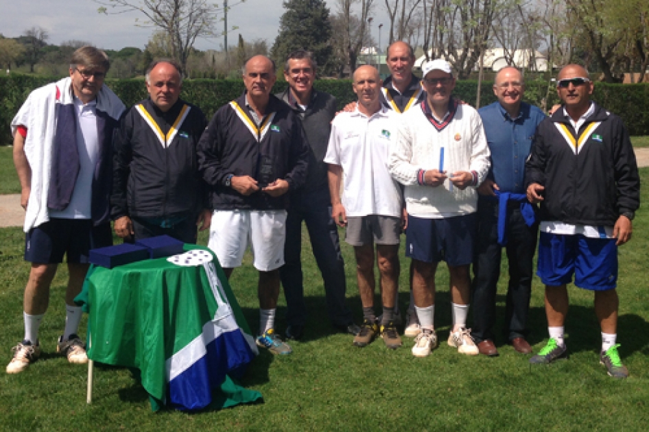 El Club de Campo Villa de Madrid revalida el ttulo de Campen de Espaa +55 ante el RCT Barcelona-1899