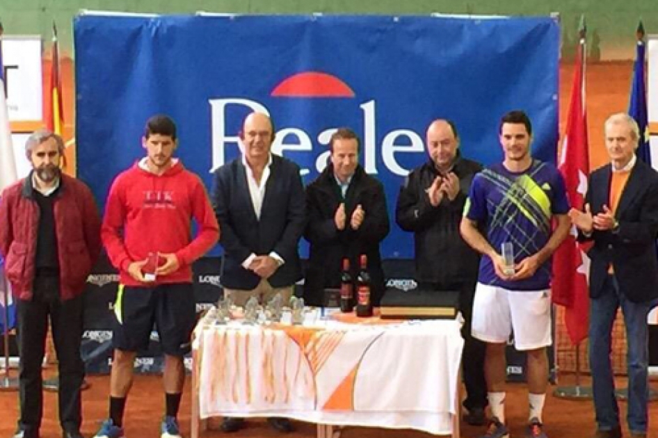 Juan Samuel Arauzo cae en la final del Futures de Majadahonda ante el francs Adrien Puget