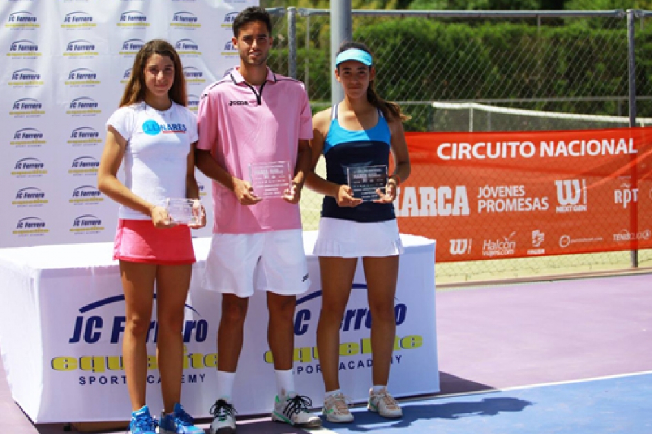 Jos Antonio Dugo y Luca Cortez ganan el torneo Marca Jvenes Promesas de Alicante