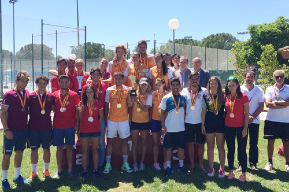 Andrs Artuedo y Rosario Caero ganan el Campeonato de Espaa Universitario en Madrid