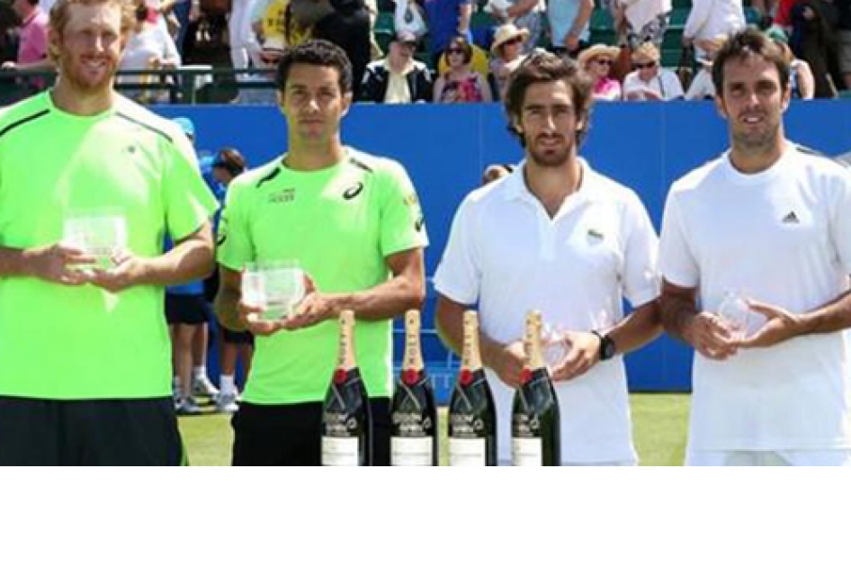 David Marrero y el uruguayo Pablo Cuevas, finalistas de dobles en Nottingham