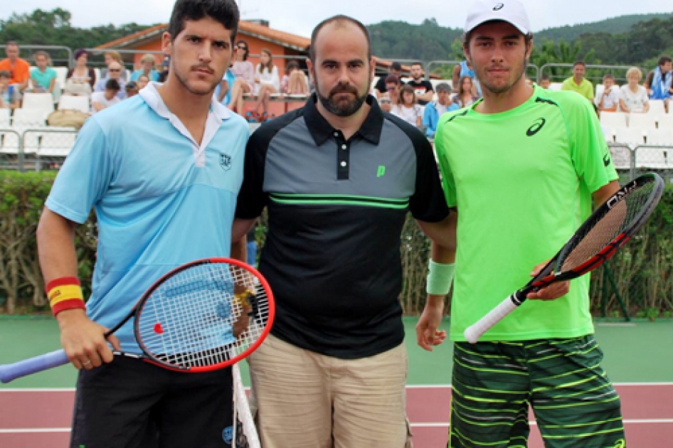 Juan Samuel Arauzo, finalista del Futures de Bakio ante el francs Tho Fourniere