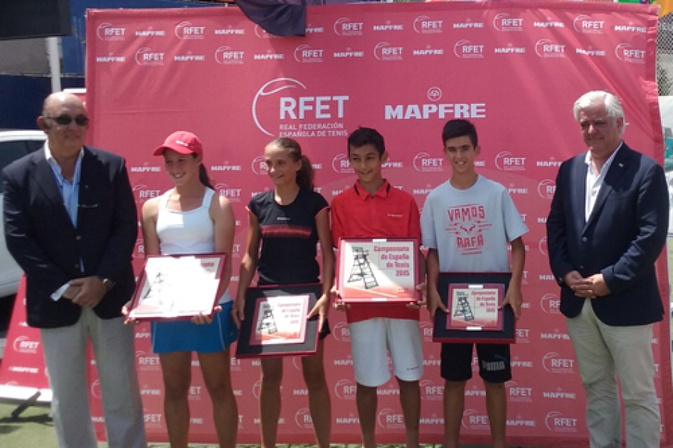 Daniel Rincn y Mara Berlanga se proclaman Campeones de Espaa Alevn en Madrid