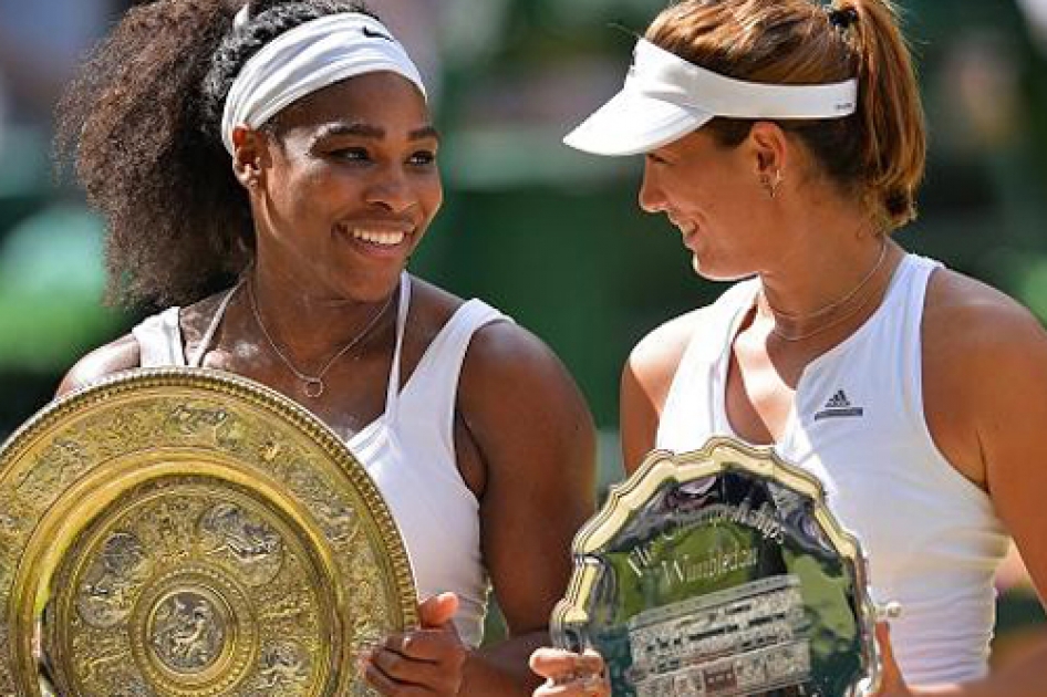 Garbie Muguruza cede una histrica final de Wimbledon ante Serena Williams