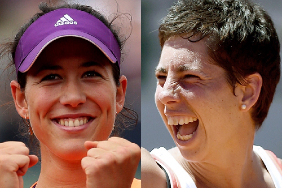 Garbie Muguruza y Carla Surez, juntas en el top-10 mundial WTA