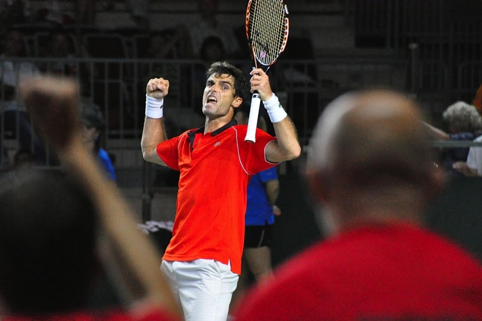 Robredo y Andjar dejan a Espaa a un paso del play-off del Grupo Mundial de Copa Davis