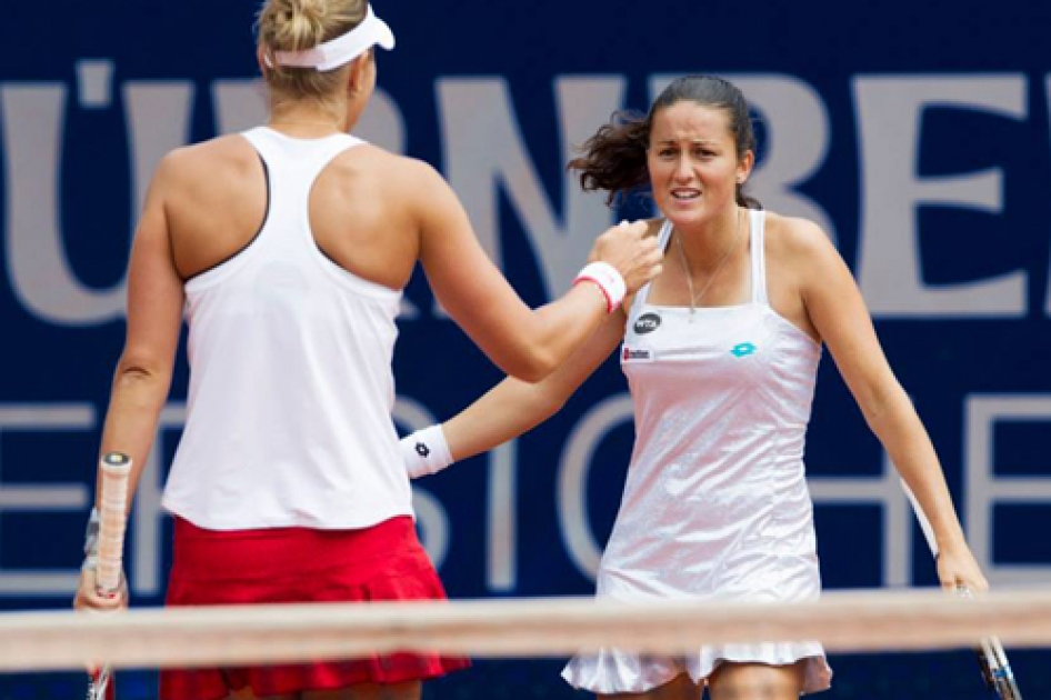 Lara Arruabarrena alcanza su tercera final de dobles del ao en Bad Gastein