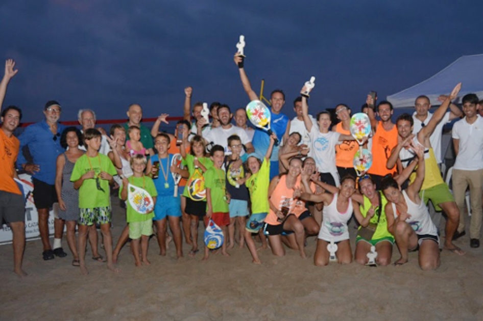 Ramrez-Magri y Salas-Gamell se proclaman Campeones de Catalua de tenis playa 