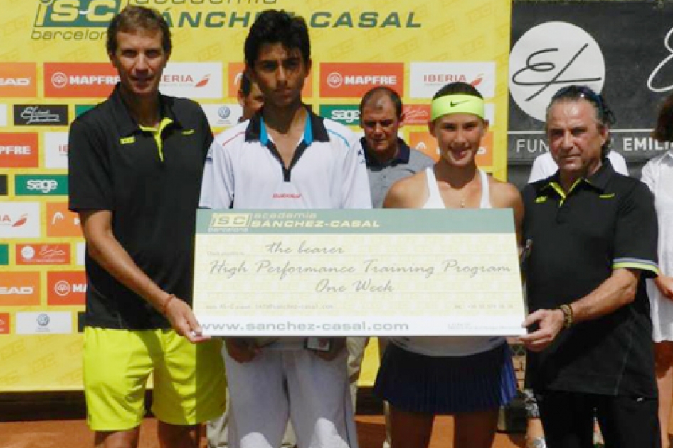 Nicols lvarez Varona supera a Pablo Carretero en la final del infantil de El Prat de Llobregat 