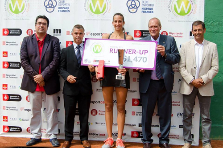 Georgina Garca Prez cede la final en Barcelona ante la francesa Myrtille Georges