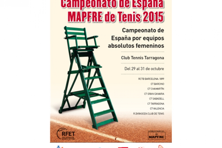 El Club Tennis Tarragona acoger el Campeonato de Espaa Mapfre por Equipos Femeninos en octubre