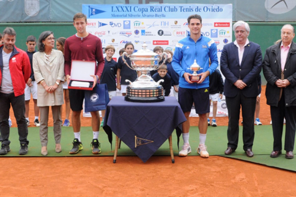 Albert Alcaraz deja escapar una nueva final en Oviedo ante el francs Adrien Puget 