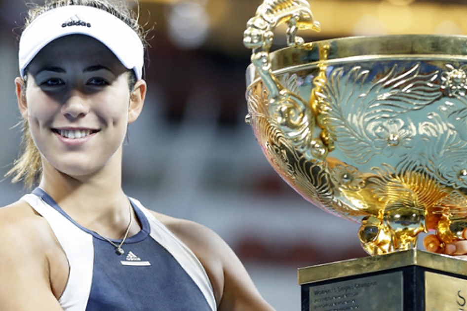 Garbie Muguruza ya es la n 4 mundial tras conquistar Beijing