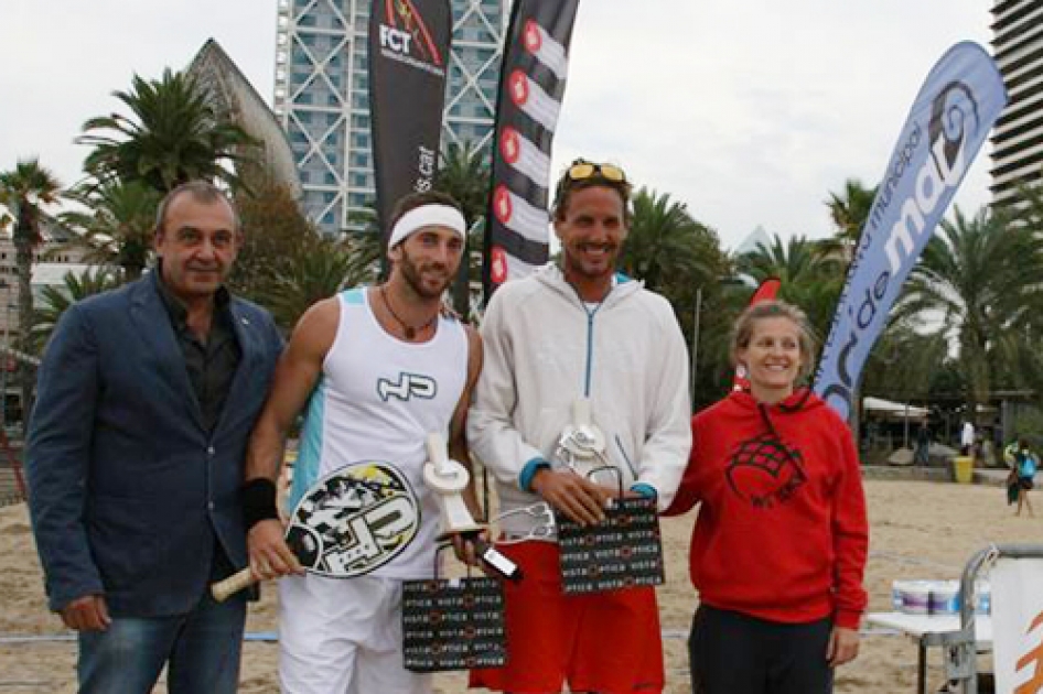 Triunfo de Gerard Rodrguez en la doble cita del circuito mundial de tenis playa en Barcelona