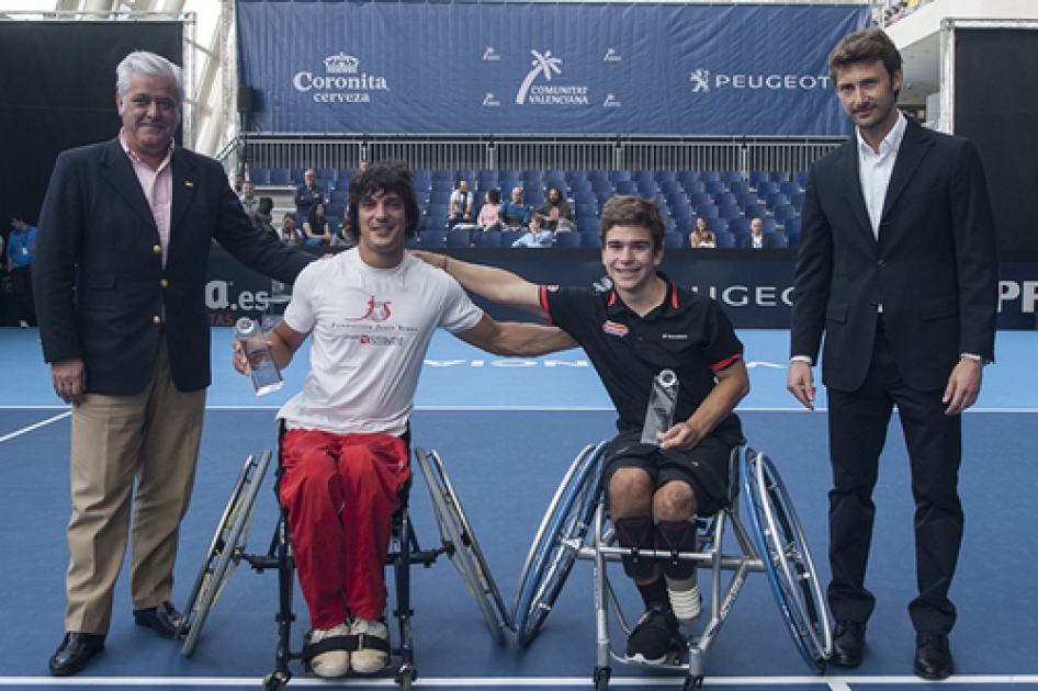 Martn De la Puente conquista su primer Mster Nacional de Tenis en Silla ante Quico Tur