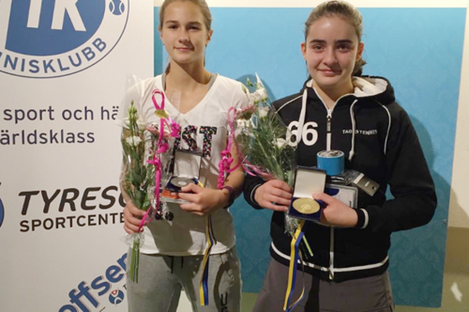 Final de Marta Custic en el torneo infantil de Tyres-Estocolmo en Suecia