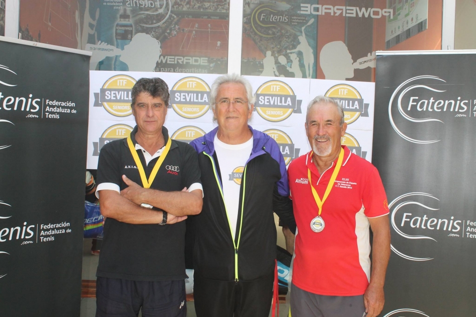 El tenis espaol roza el pleno en el primer torneo internacional de veteranos de Sevilla