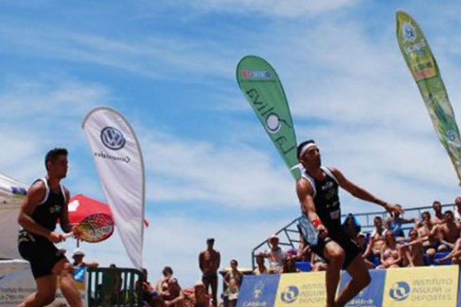 Espaa acoger el primer internacional de tenis playa de 15 mil dlares con hospitalidad en Gran Canaria