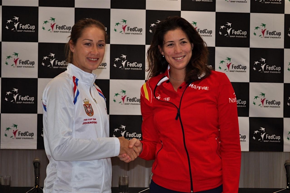 Garbie Muguruza abrir la eliminatoria de Fed Cup en Serbia ante Bojana Jovanovski