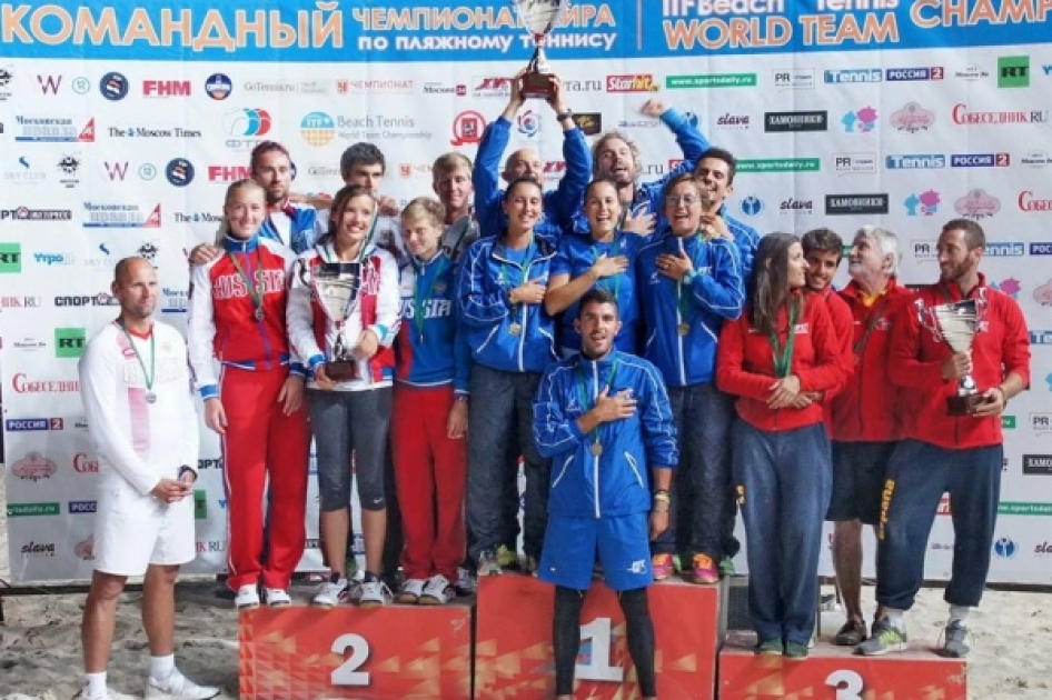 El Campeonato del Mundo de Tenis Playa por Equipos repetir en Mosc