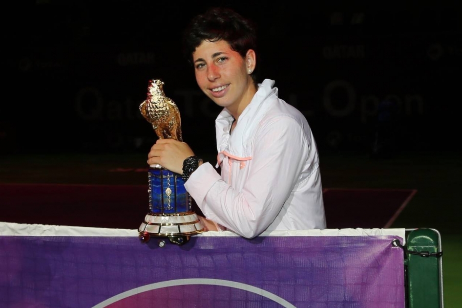 Carla Surez conquista en Doha su segundo ttulo y se sita en el n 6 mundial