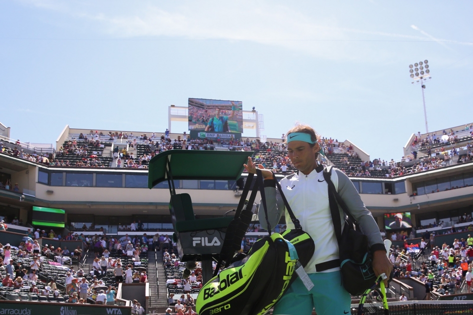 Rafael Nadal cede en las semifinales de Indian Wells ante Novak Djokovic