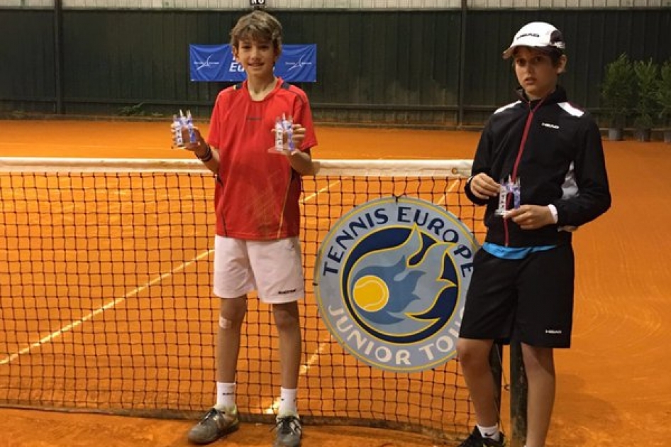 Primera final internacional del madrileo Pedro Rdenas en el torneo alevn de Braga