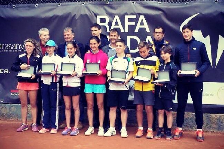 Mario Marqus, Leyre Romero, Daniel Mrida y Carolina Gmez ganan el segundo Rafa Nadal Tour by Mapfre en Barcelona