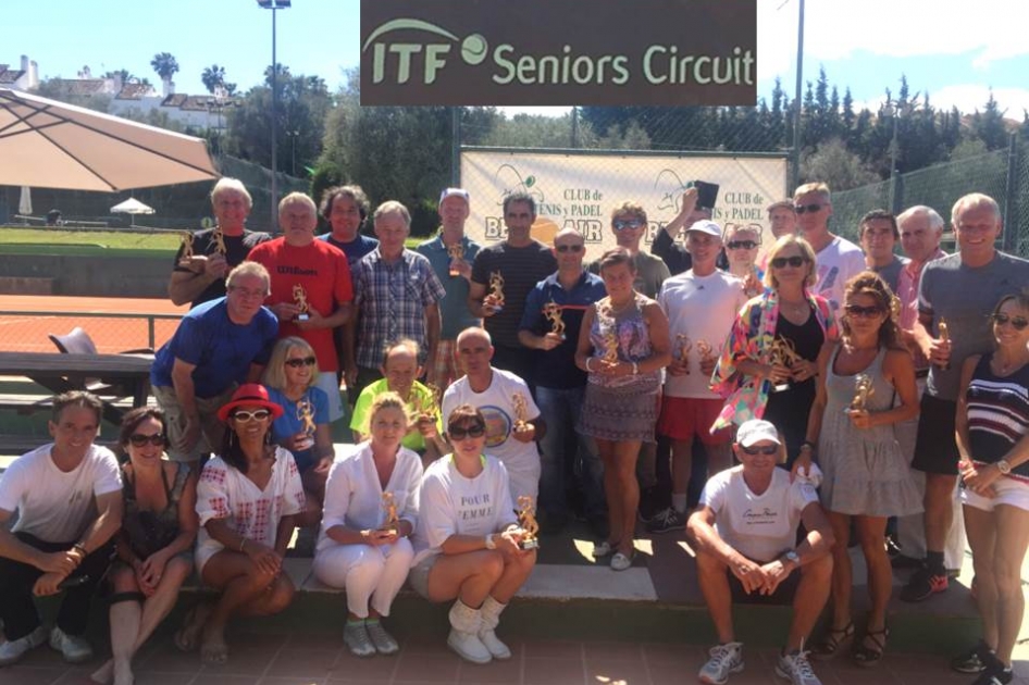 Victorias de Ral Mateos, David Piedrola, Marcelo Reyes y Carmen Lang en el internacional snior de Estepona