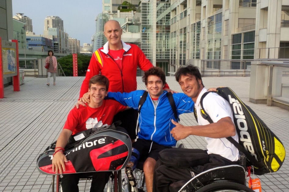 La Seleccin Espaola Mapfre de Tenis en Silla viaja a Japn para disputar la Copa del Mundo