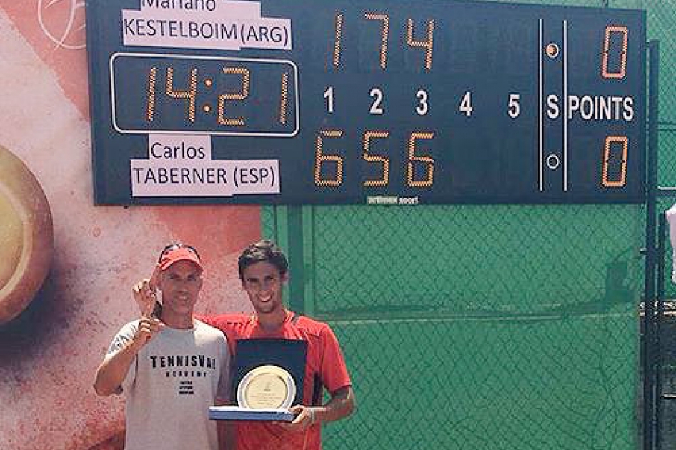 Carlos Taberner conquista su primer ttulo profesional en Bucarest