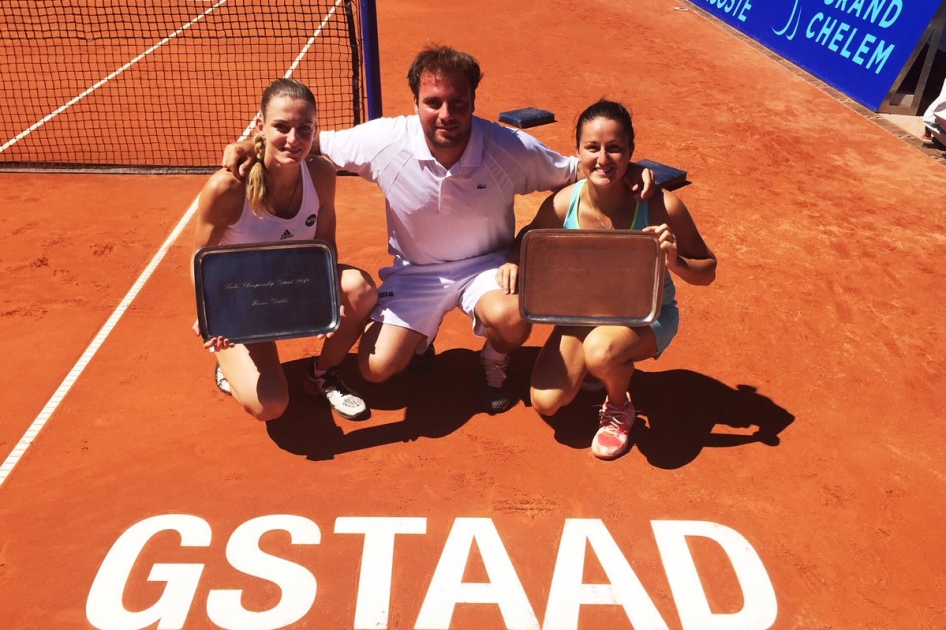 Lara Arruabarrena triunfa en la prueba de dobles de Gstaad