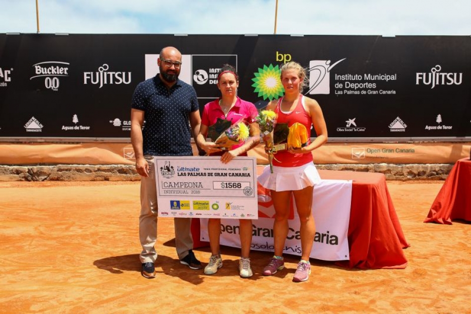 El segundo internacional femenino de Las Palmas acaba en manos de la venezolana Andrea Gmiz