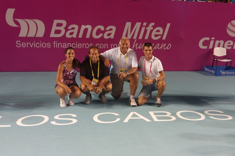 Amplia representacin arbitral espaola en el torneo ATP de Los Cabos