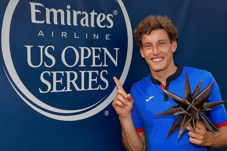 Pablo Carreo conquista su primer ttulo ATP en Winston-Salem ante Roberto Bautista