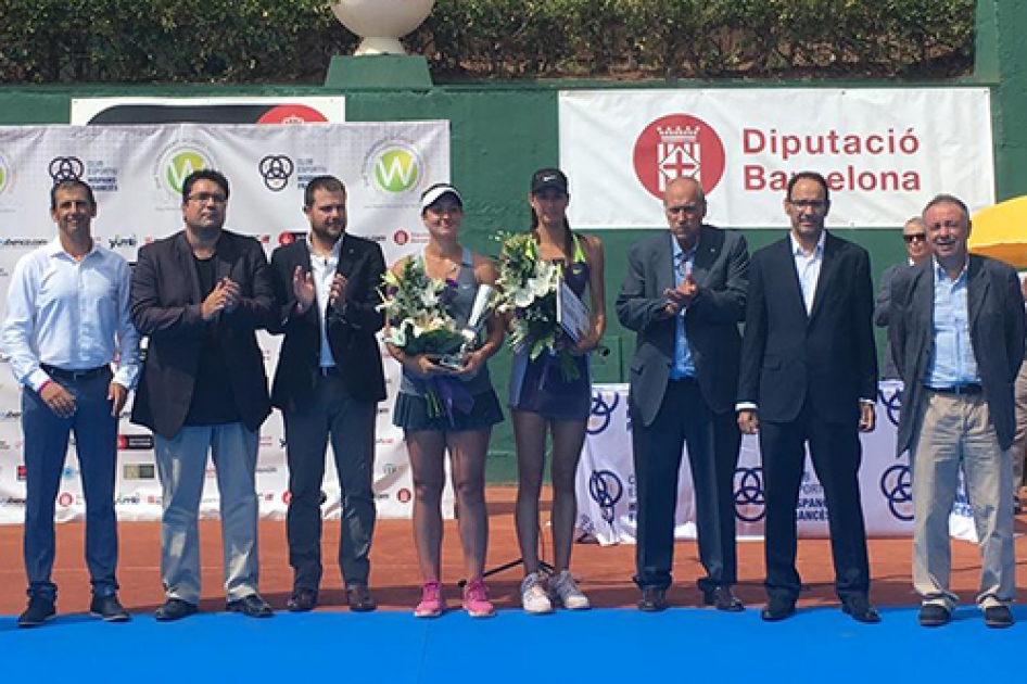 La segunda edicin del ITF Women World Winner de Barcelona es para la francesa Dodin