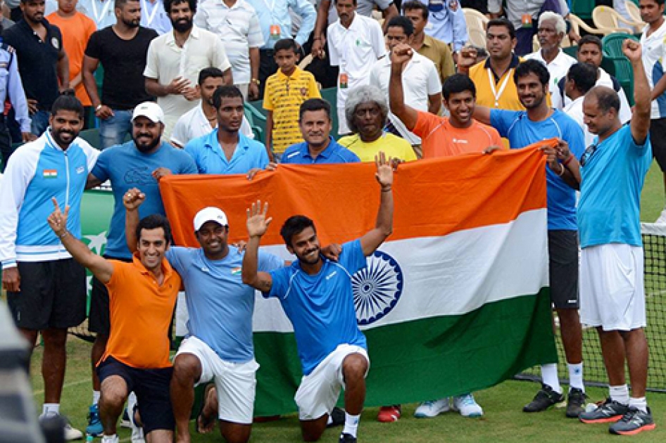 India anuncia su equipo para recibir a Espaa en el play-off de Copa Davis de la prxima semana