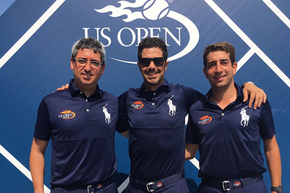 El equipo arbitral del US Open cuenta con 5 espaoles