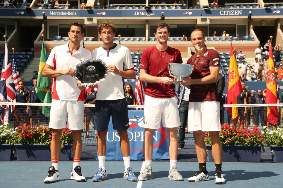 Pablo Carreo y Guillermo Garca Lpez caen en la final de dobles del US Open ante Murray-Soares