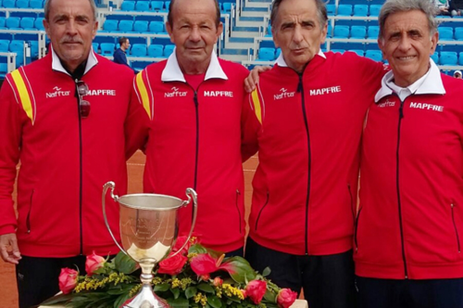 El equipo espaol masculino +65 busca su 4 ttulo mundial consecutivo en Croacia