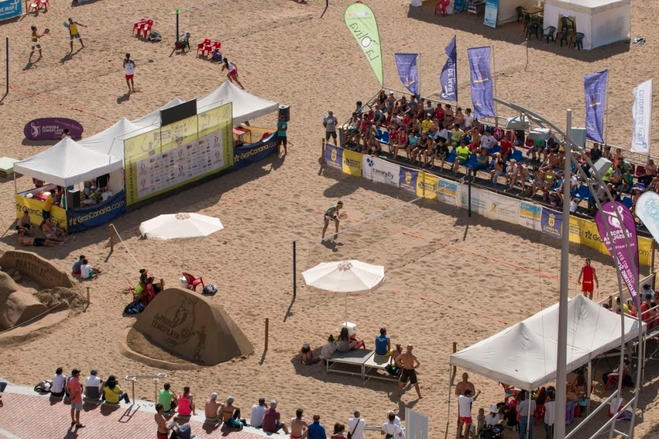 El circuito mundial de tenis playa pasa por Gran Canaria y Menorca