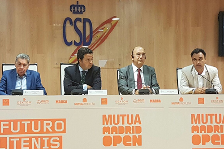 Presentacin del circuito nacional Sub16 del Madrid Open en la sede del CSD