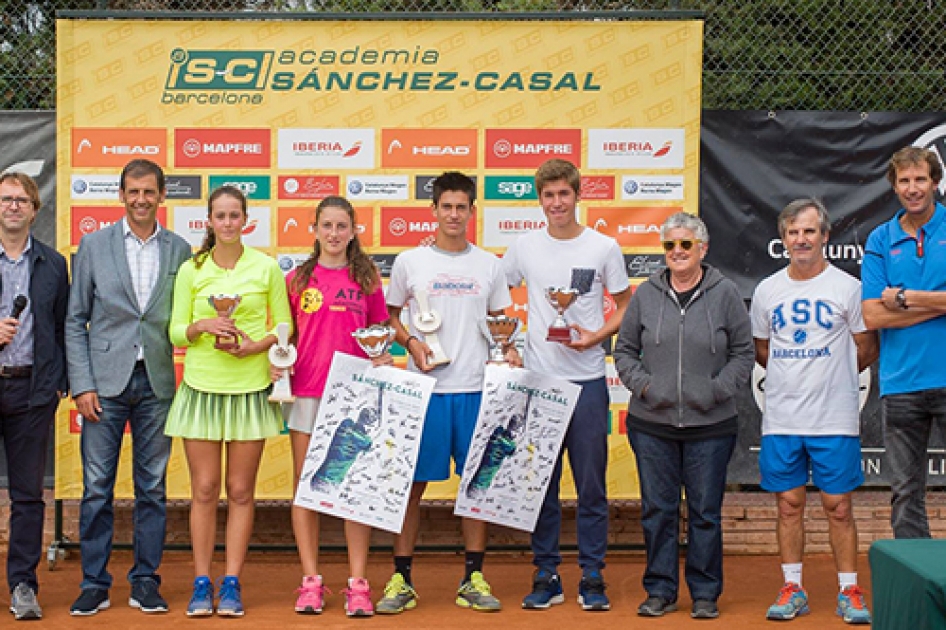 Carlos Snchez Jover conquista su primer ttulo jnior en El Prat ante Carlos Lpez Montagud 