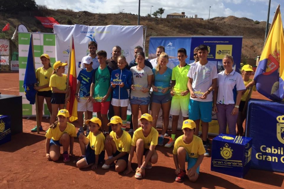 Pablo Llamas y Pedro Rdenas triunfan en los internacionales Sub14 y Sub12 de Telde en Gran Canaria 