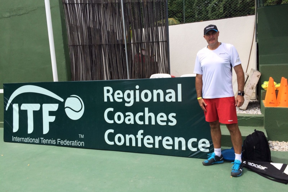 David Sanz participa en la 16 Conferencia Regional ITF para Entrenadores de Sudamrica en Colombia