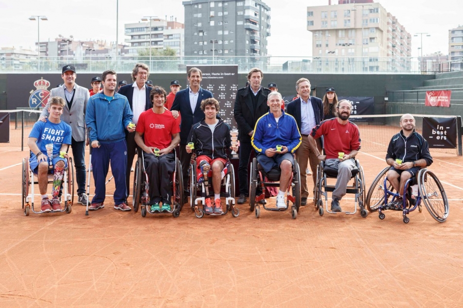 Daniel Caverzaschi recupera el cetro del Mster Nacional de Tenis en Silla ante Martn De la Puente