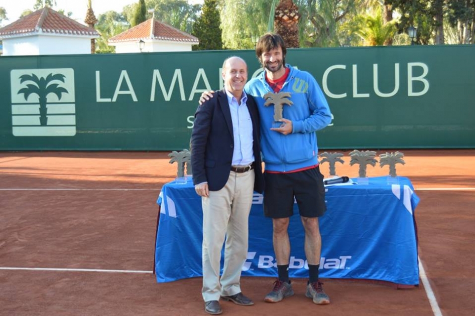 Vencedores del torneo internacional de veteranos en La Manga Club 